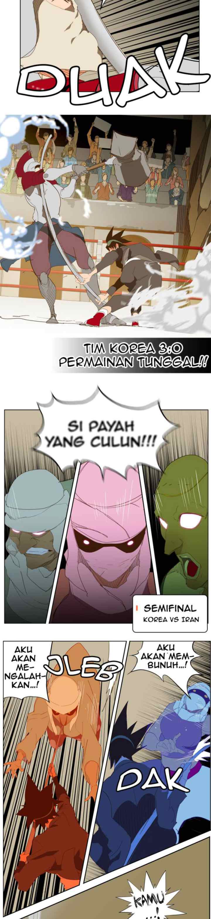 The God of HighSchool chapter 223 halaman 17
