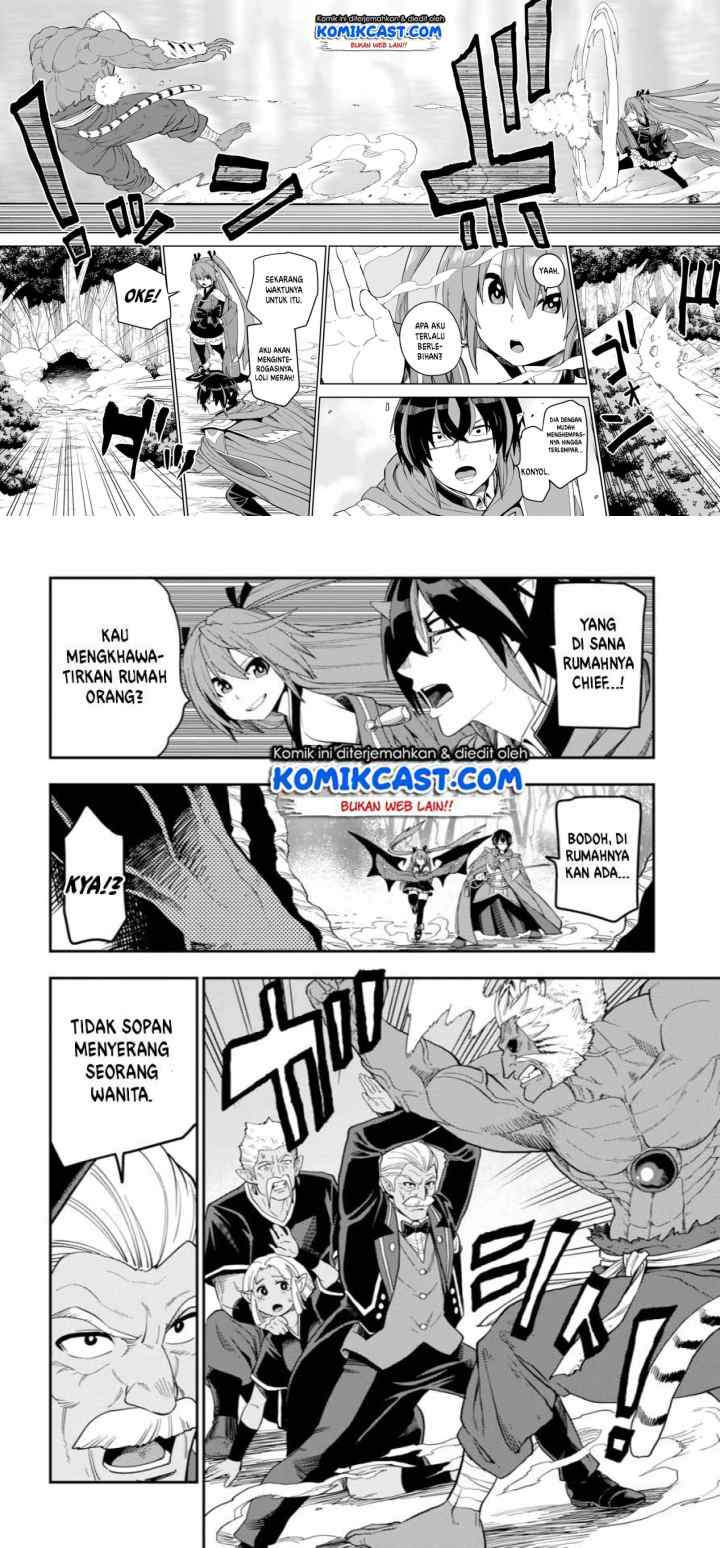 Konjiki no Moji Tsukai: Yuusha Yonin ni Makikomareta Unique Cheat chapter 52 halaman 4