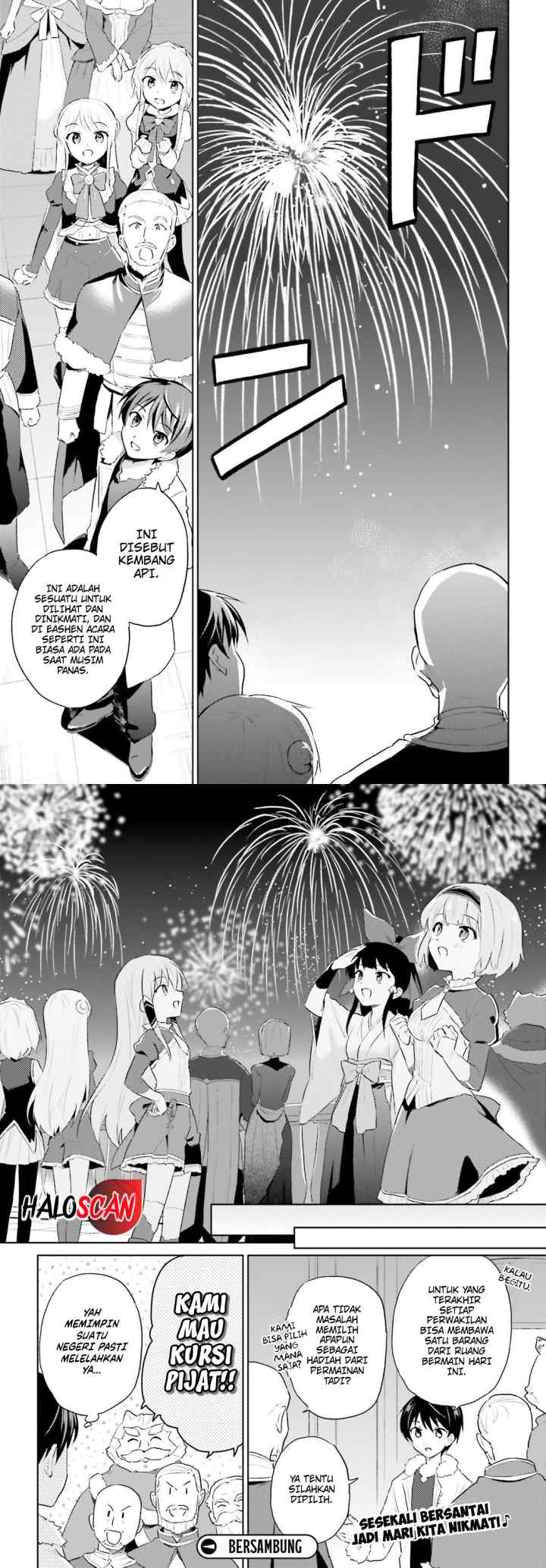 Isekai wa Smartphone to Tomo ni chapter 48 halaman 12
