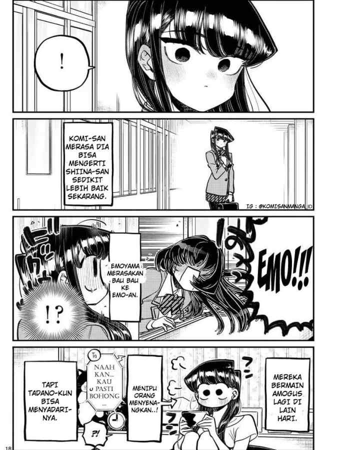 Komi-san wa Komyushou Desu chapter 358 halaman 18