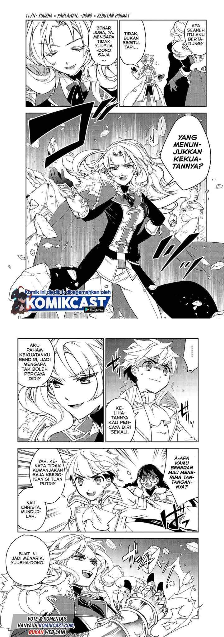 Isekai Mahou wa Okureteru! chapter 35 halaman 4