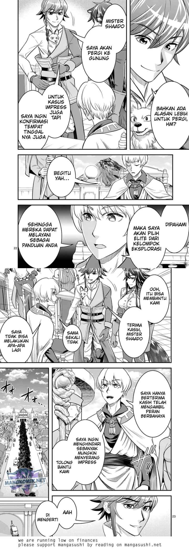 100-nin no Eiyuu o Sodateta Saikyou Yogensha wa Boukensha ni Natte mo Sekaijuu no Deshi kara Shitawarete Masu chapter 36 halaman 12