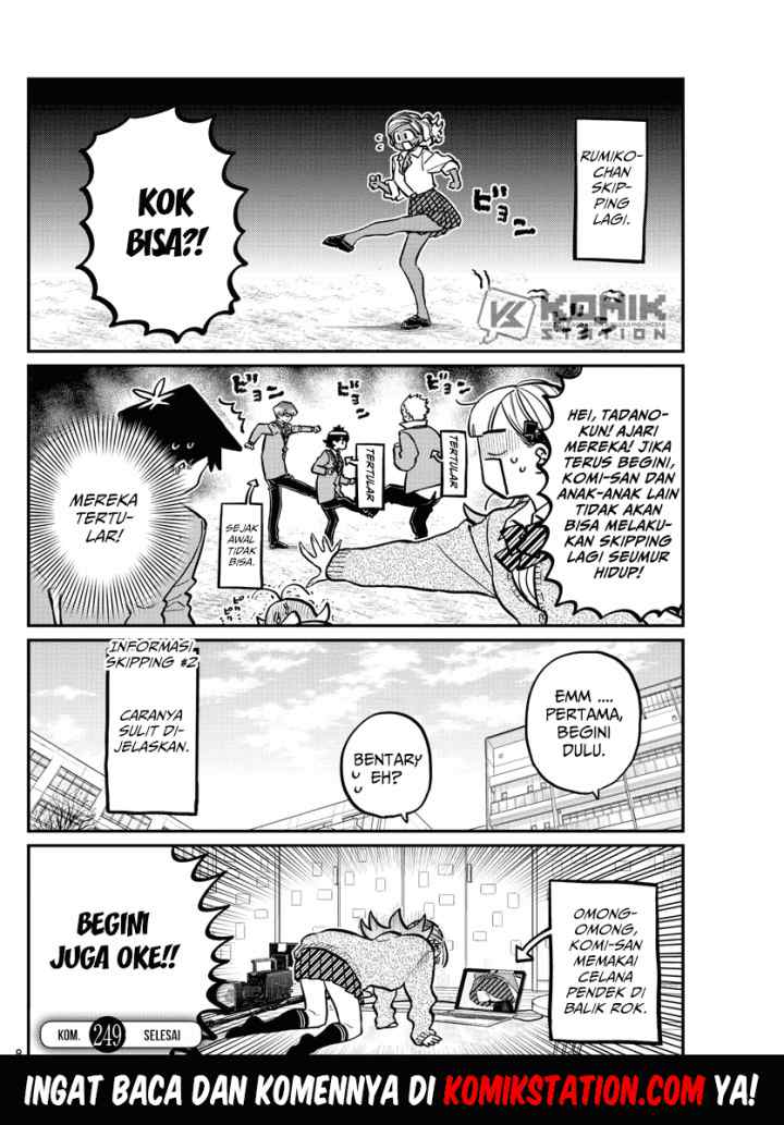 Komi-san wa Komyushou Desu chapter 249 halaman 9