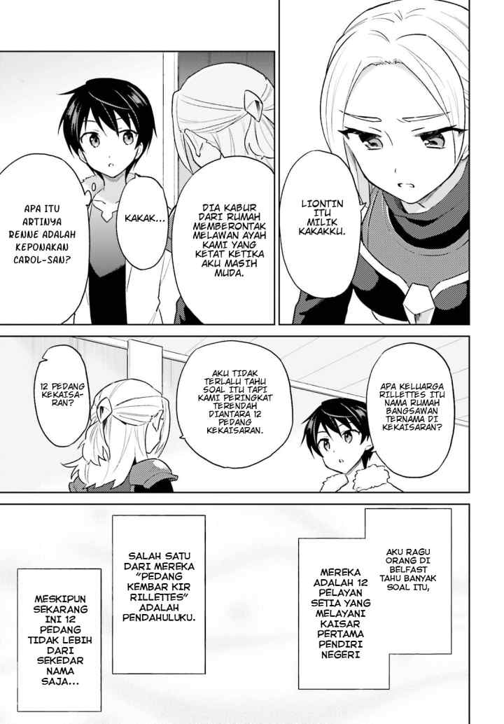 Isekai wa Smartphone to Tomo ni chapter 42 halaman 9