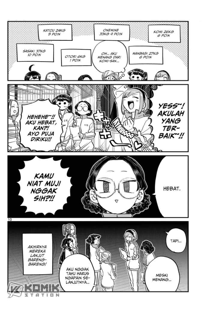 Komi-san wa Komyushou Desu chapter 137 halaman 12