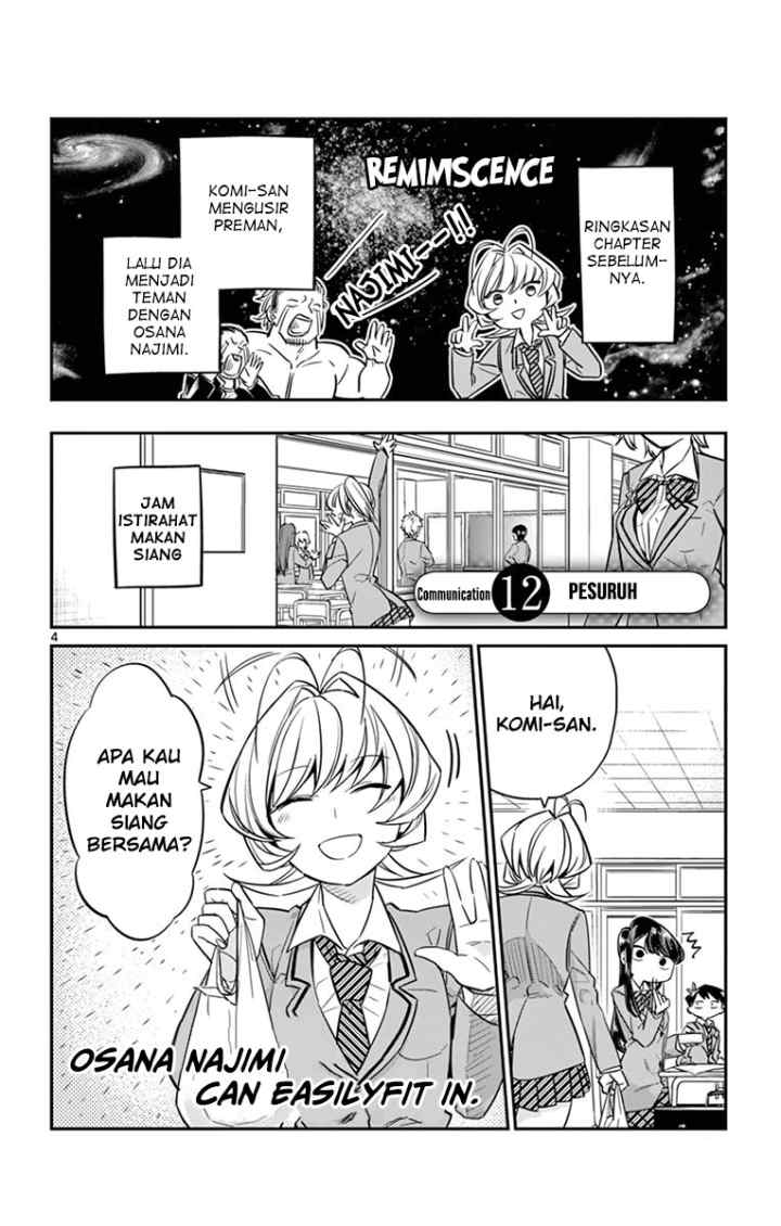 Komi-san wa Komyushou Desu chapter 12 halaman 5
