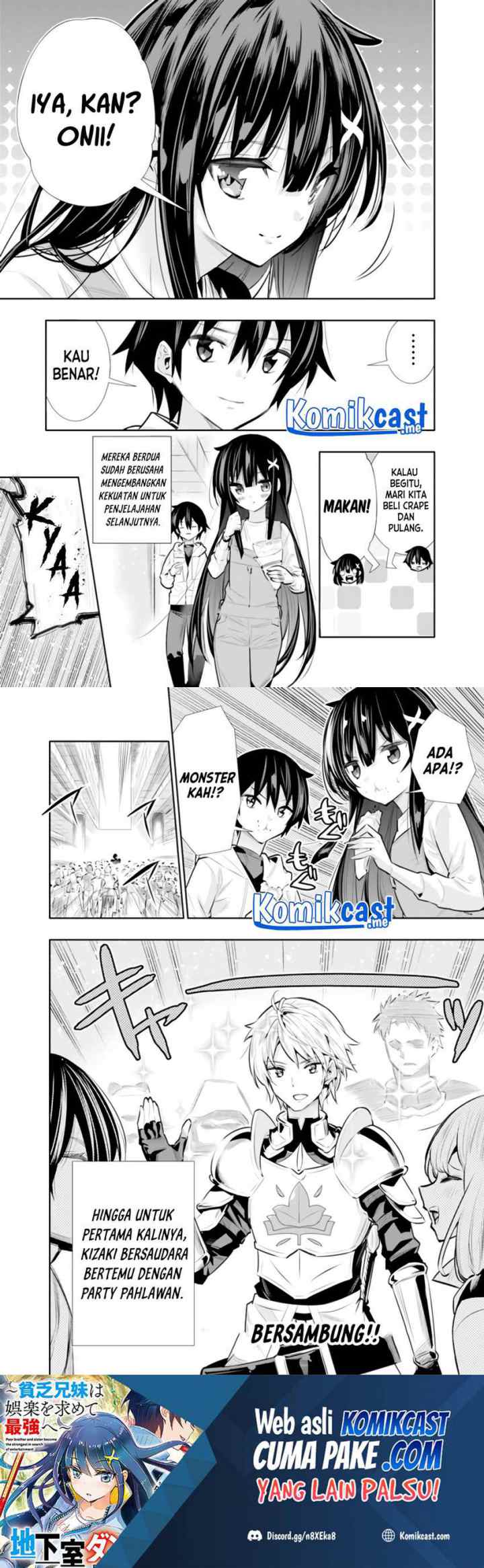 Chikashitsu Dungeon: Binbou Kyoudai wa Goraku wo Motomete Saikyou e chapter 20 halaman 10
