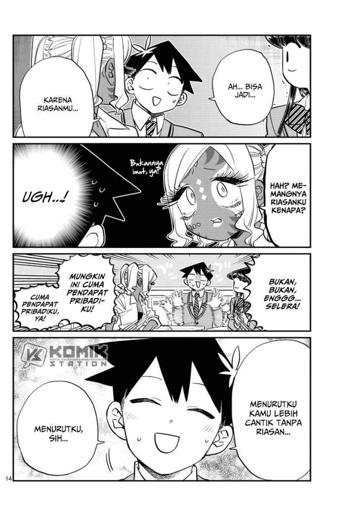 Komi-san wa Komyushou Desu chapter 136 halaman 4