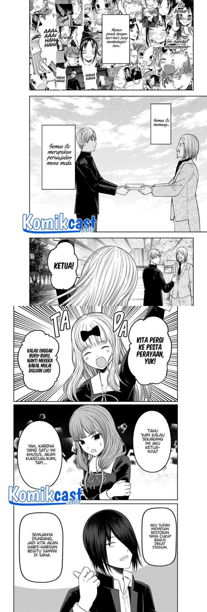 Kaguya-sama wa Kokurasetai: Tensai-tachi no Renai Zunousen chapter 281 halaman 13