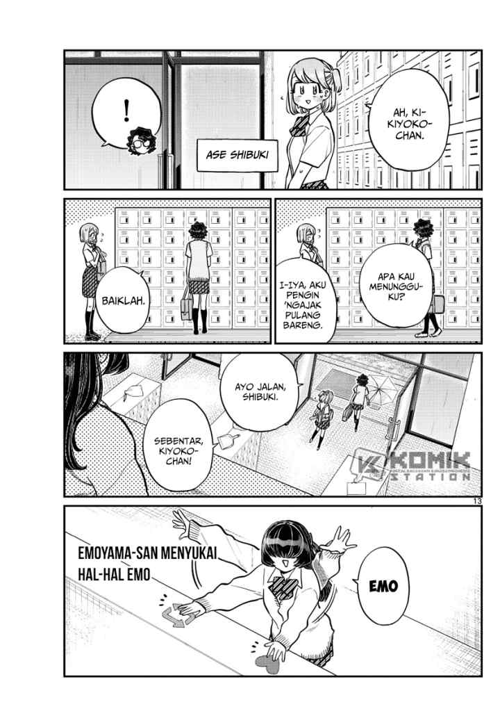 Komi-san wa Komyushou Desu chapter 216 halaman 14
