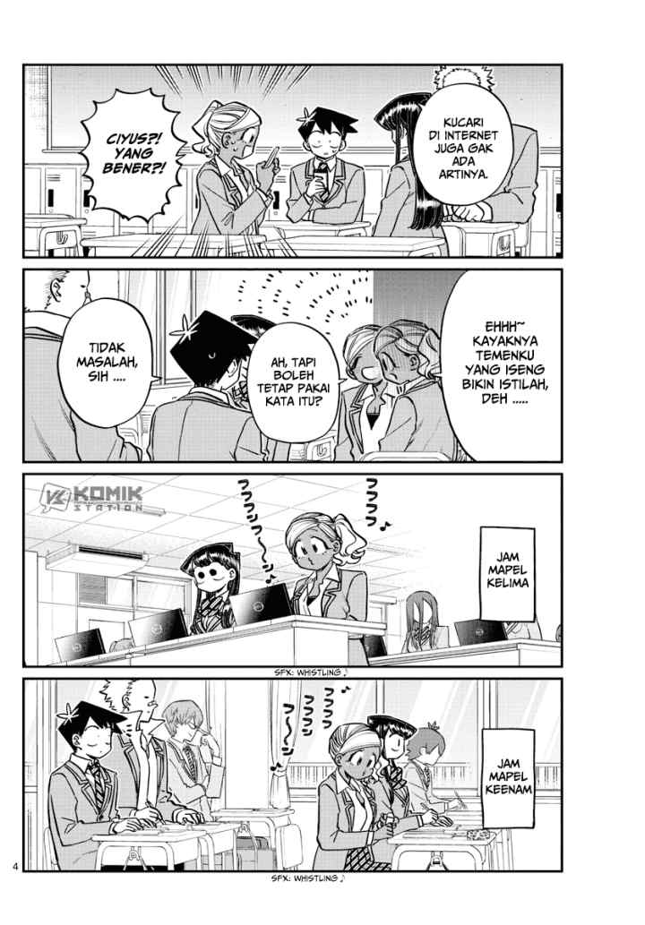 Komi-san wa Komyushou Desu chapter 248 halaman 5