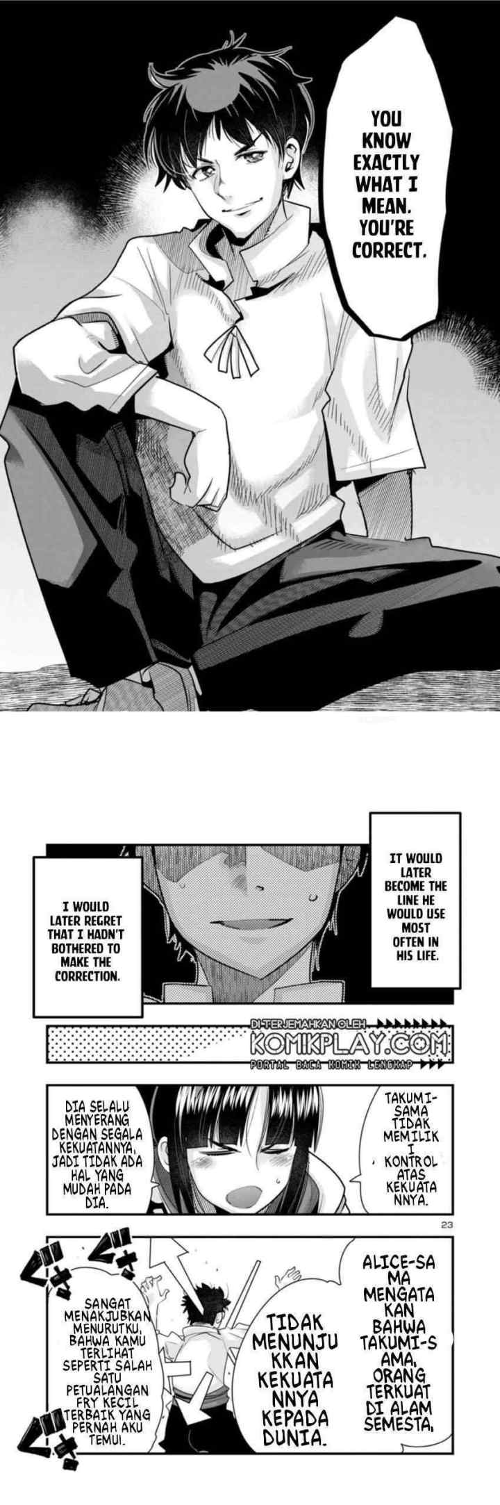 My Disciple Has Become The Strongest Human Before I Knew it, and I, A Master With No Talent, Was Mistakenly Recognized As The Strongest In The Universe Beyond That chapter 1 halaman 12