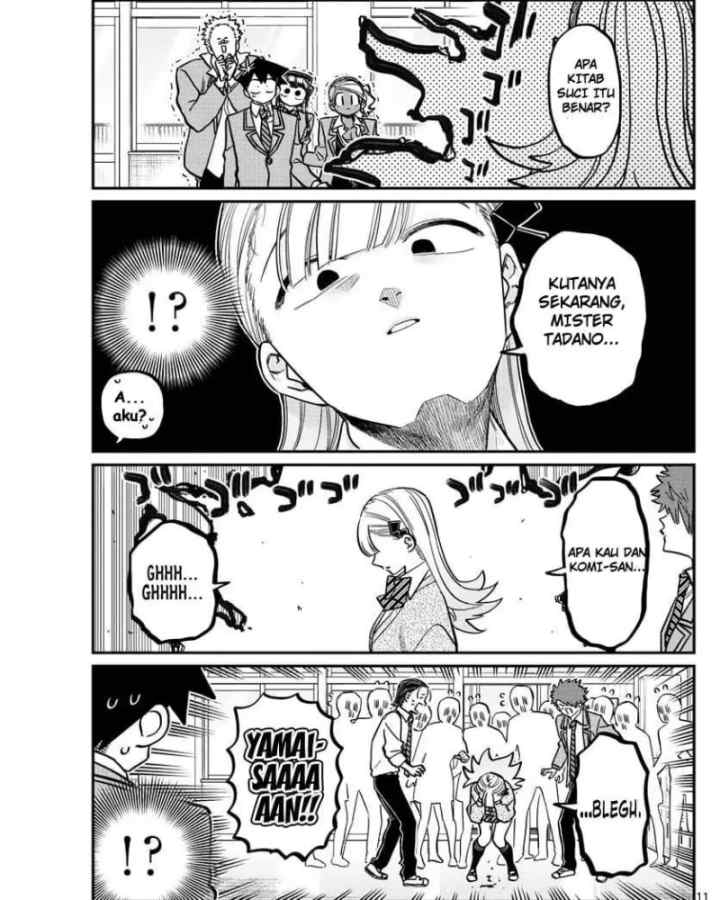 Komi-san wa Komyushou Desu chapter 306 halaman 11