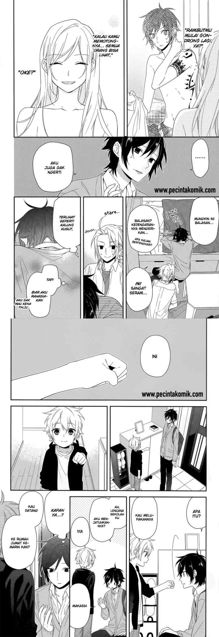 Horimiya chapter 37 halaman 14