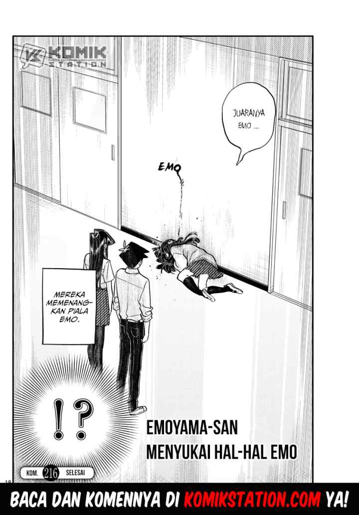 Komi-san wa Komyushou Desu chapter 216 halaman 19