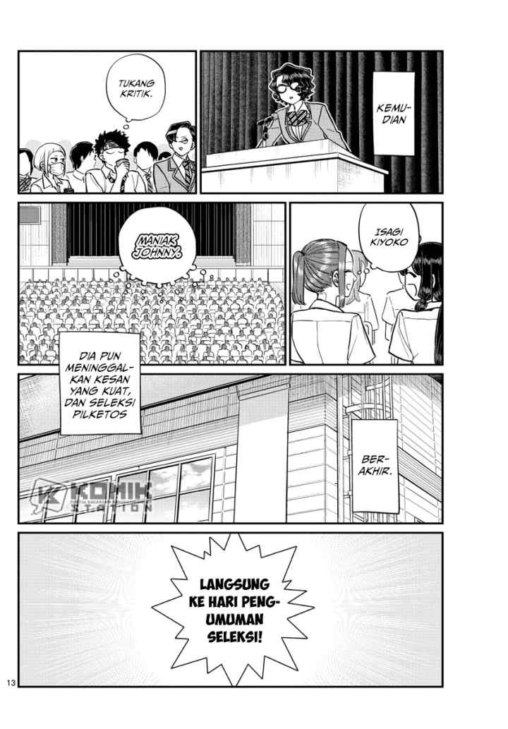 Komi-san wa Komyushou Desu chapter 203 halaman 14