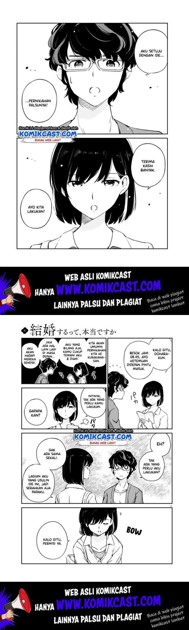 Kekkon Surutte, Hontou desu ka? chapter 2 halaman 6