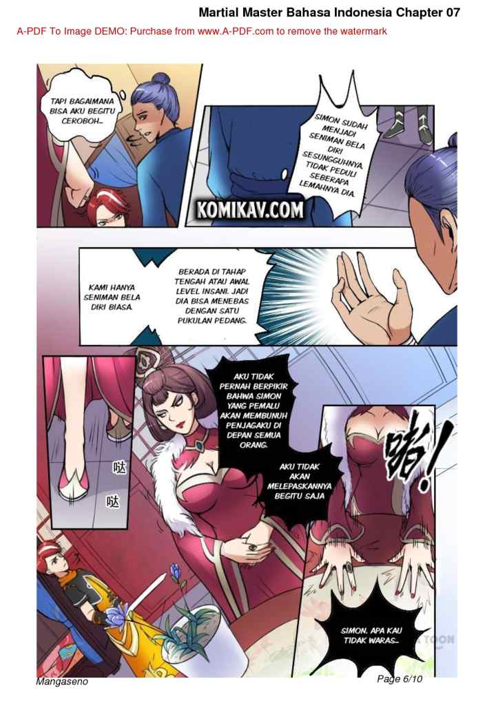 Martial Master chapter 7 halaman 6