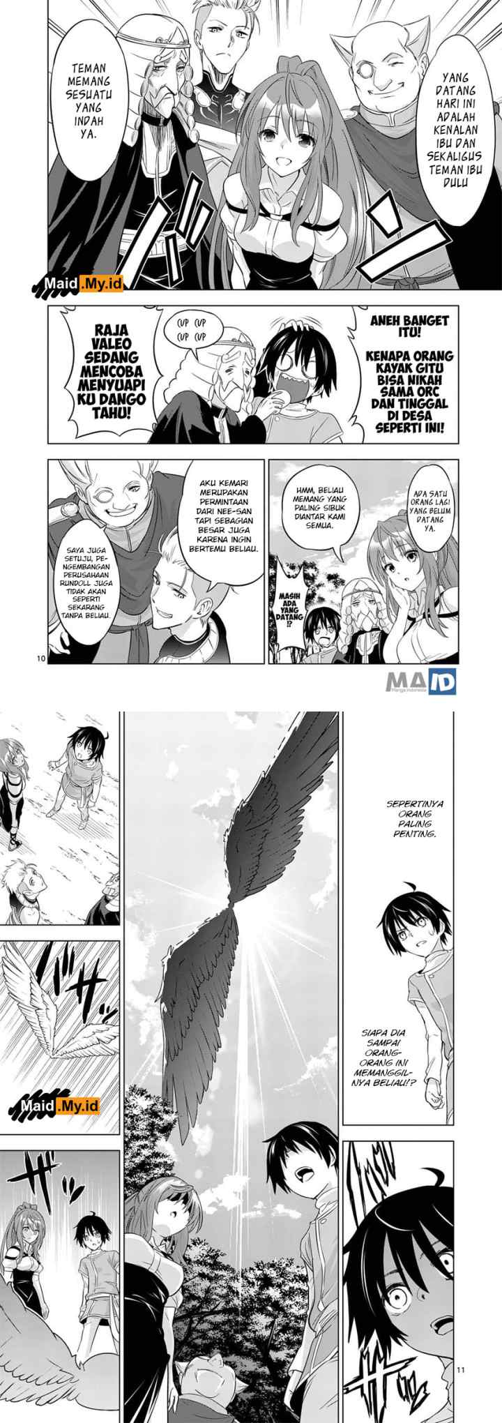 Shijou Saikyou Orc-san no Tanoshii Tanetsuke Harem Zukuri chapter 3 halaman 7
