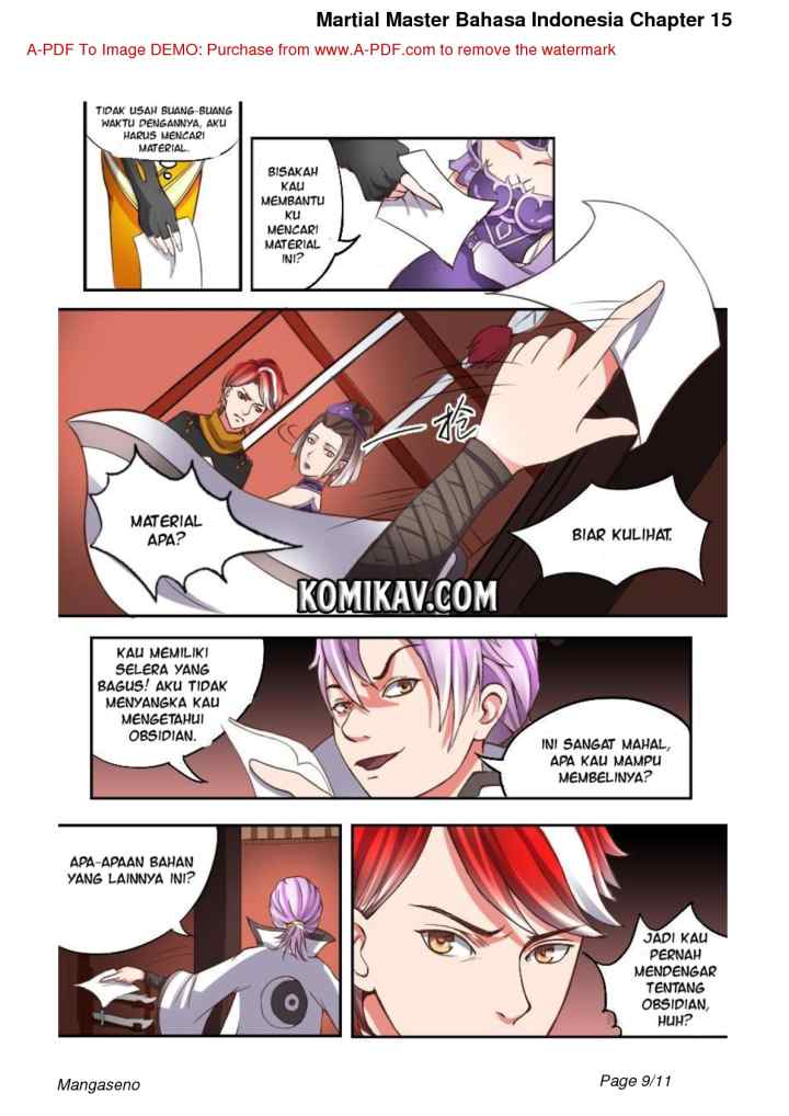 Martial Master chapter 15 halaman 9