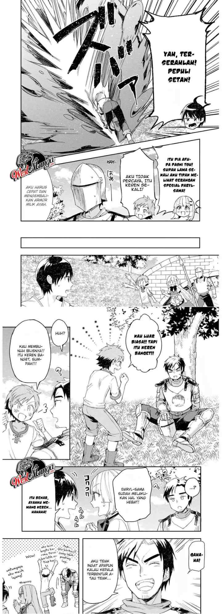 Shitennou Sai Jakudatta Ore. Tensei Shitanode Heionna Seikatsu wo Nozomu chapter 5 halaman 4