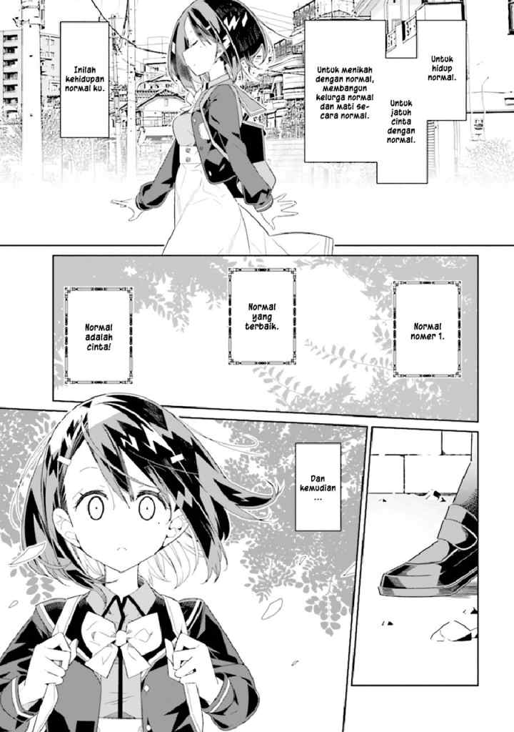 All of Humanity is Yuri Except For Me chapter 1.1 halaman 4