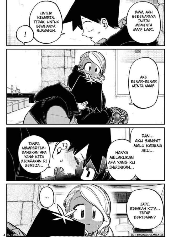 Komi-san wa Komyushou Desu chapter 304 halaman 4