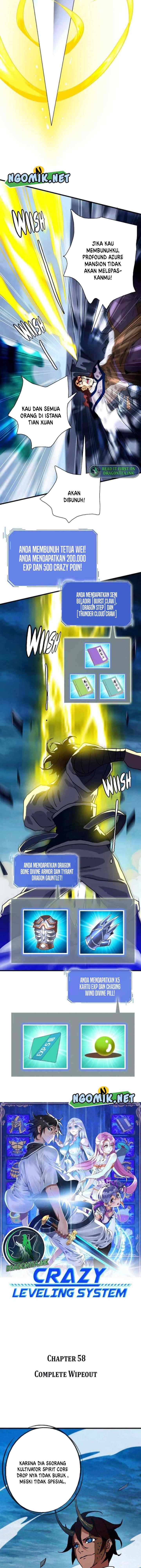 Crazy Leveling System chapter 58 halaman 4