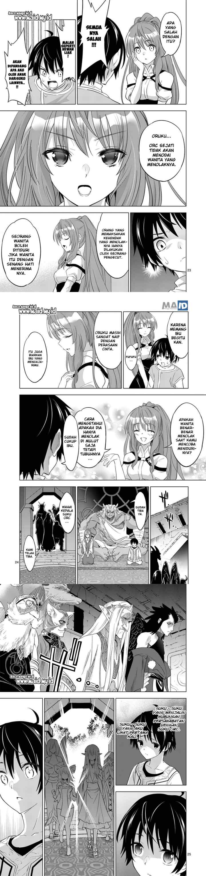 Shijou Saikyou Orc-san no Tanoshii Tanetsuke Harem Zukuri chapter 1 halaman 9