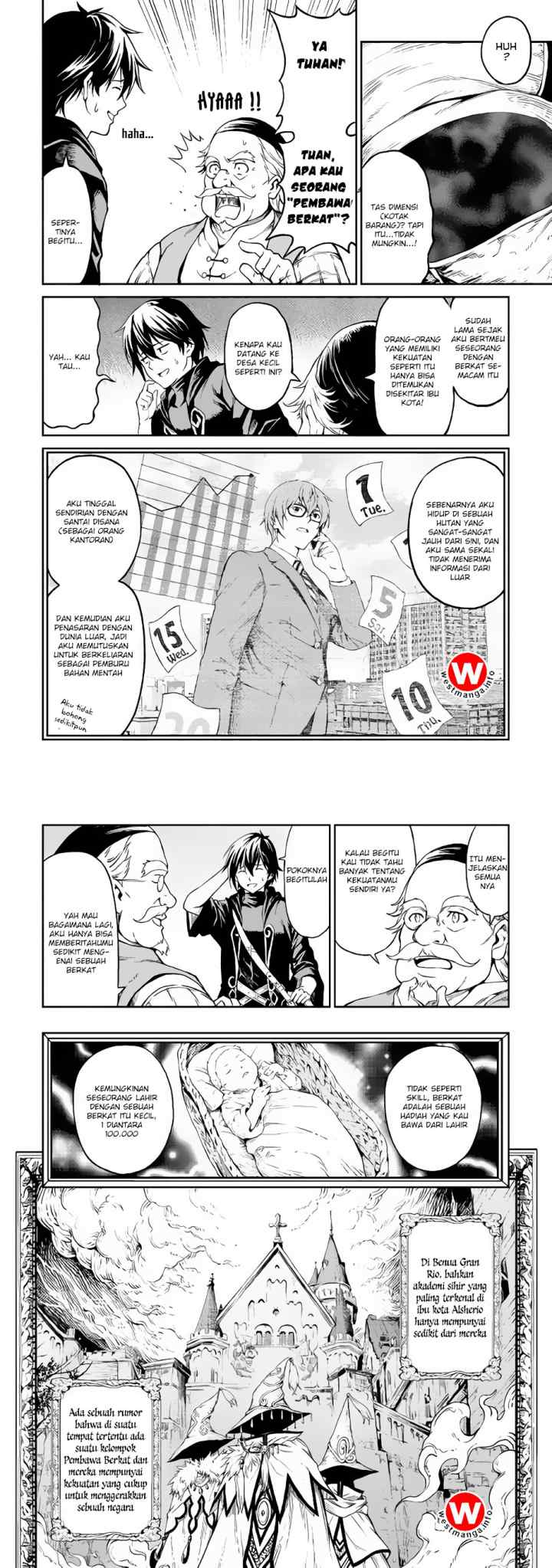 Souzai Saishuka no Isekai Ryokouki chapter 3 halaman 8