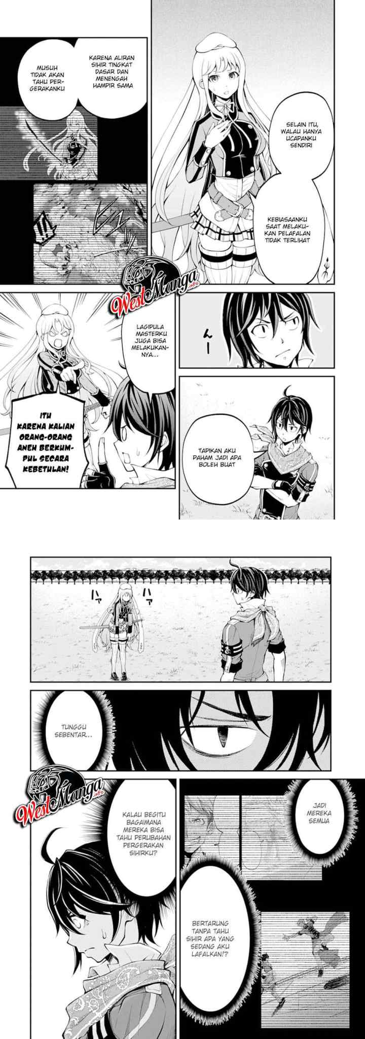 Saisoku Musou No B-Kyuu Mahou Tsukai: Ippatsu Utareru Mae Ni Senpatsu Uchikaesu! chapter 11 halaman 8