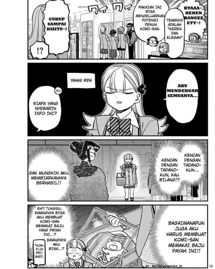 Komi-san wa Komyushou Desu chapter 318 halaman 9