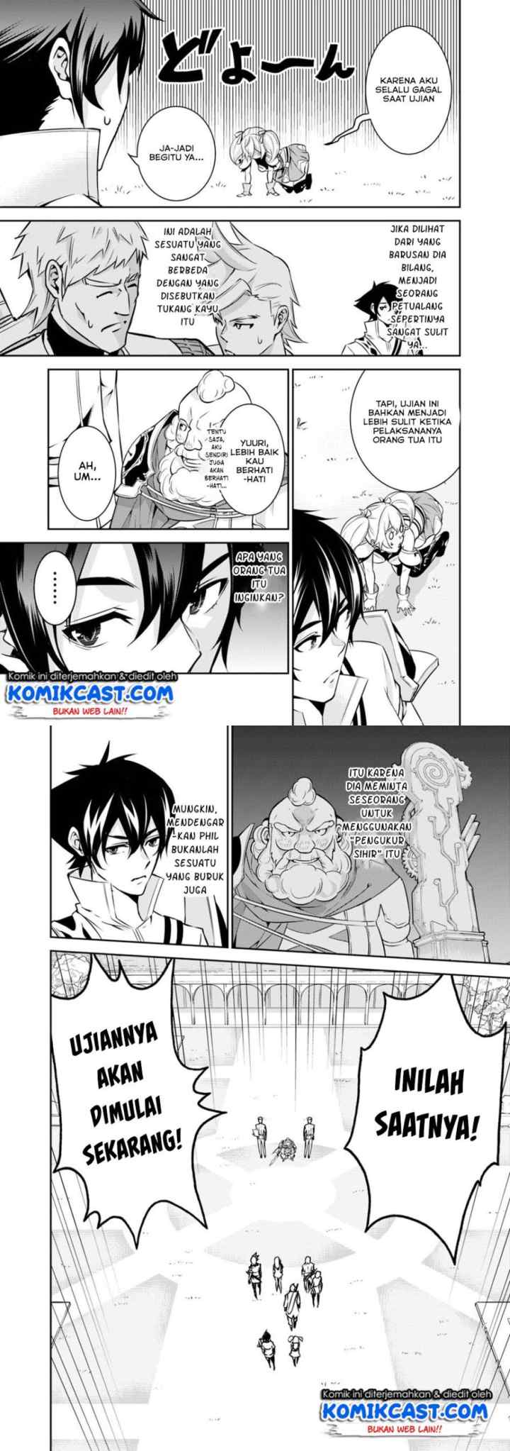 Shijou Saikyou no Mahou Kenshi, F Rank Boukensha ni Tensei Suru chapter 8 halaman 4