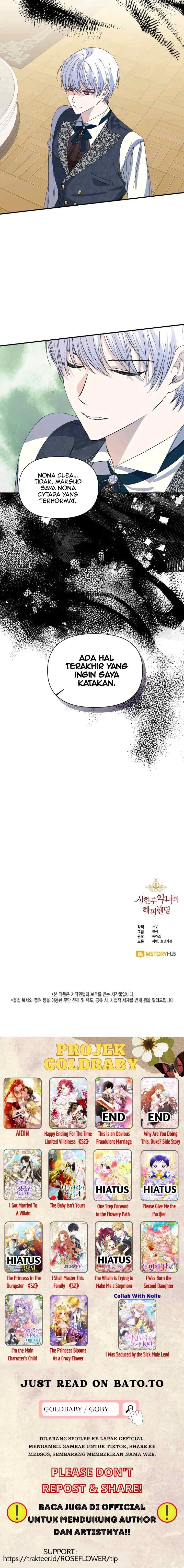 Happy Ending for the Time-Limited Villainess chapter 103 halaman 16