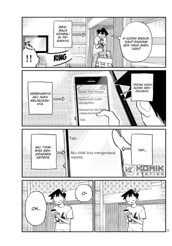 Komi-san wa Komyushou Desu chapter 187 halaman 5