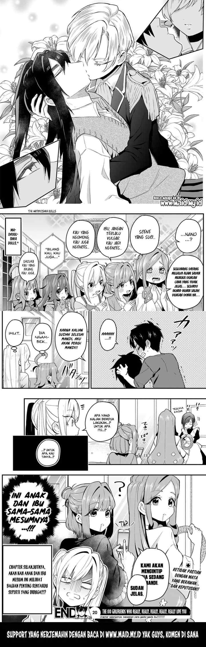 Kimi no Koto ga Dai Dai Dai Dai Daisuki na 100-ri no Kanojo chapter 20 halaman 11