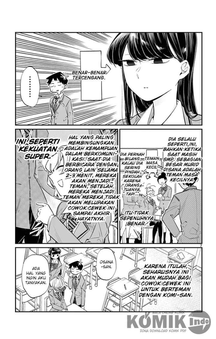 Komi-san wa Komyushou Desu chapter 9 halaman 8