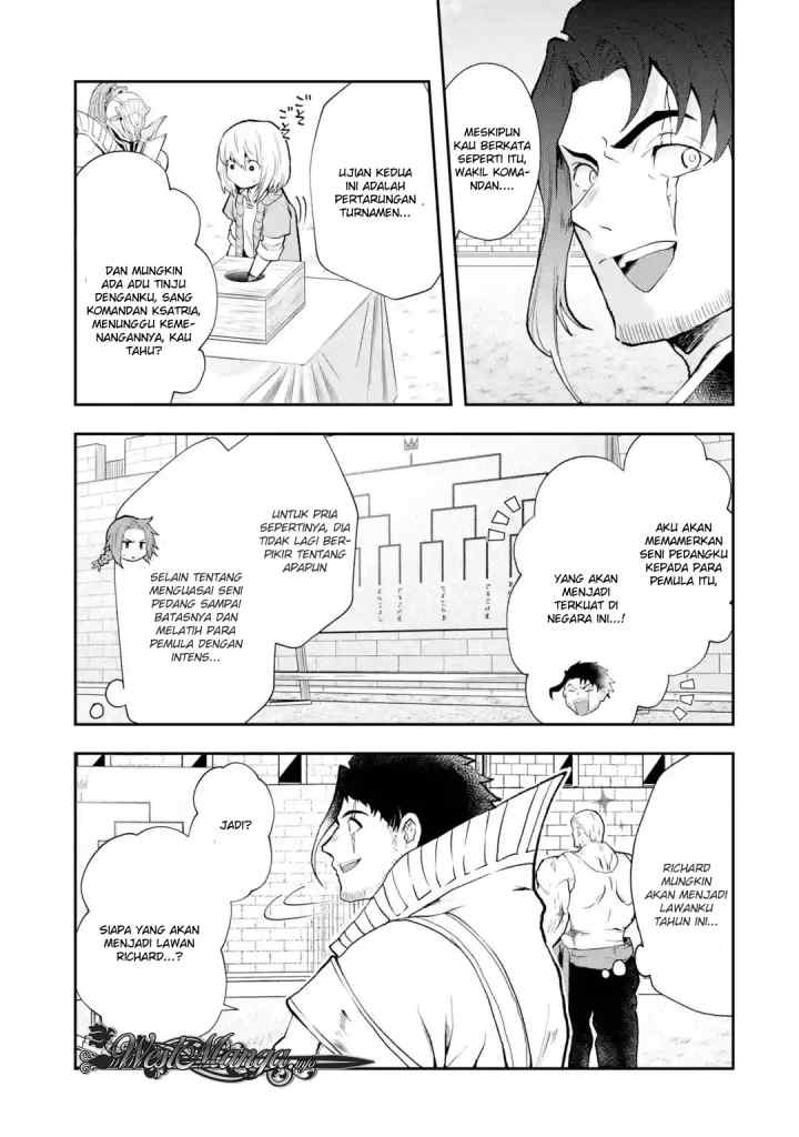 That Inferior Knight Actually Level 999 chapter 3.4 halaman 9