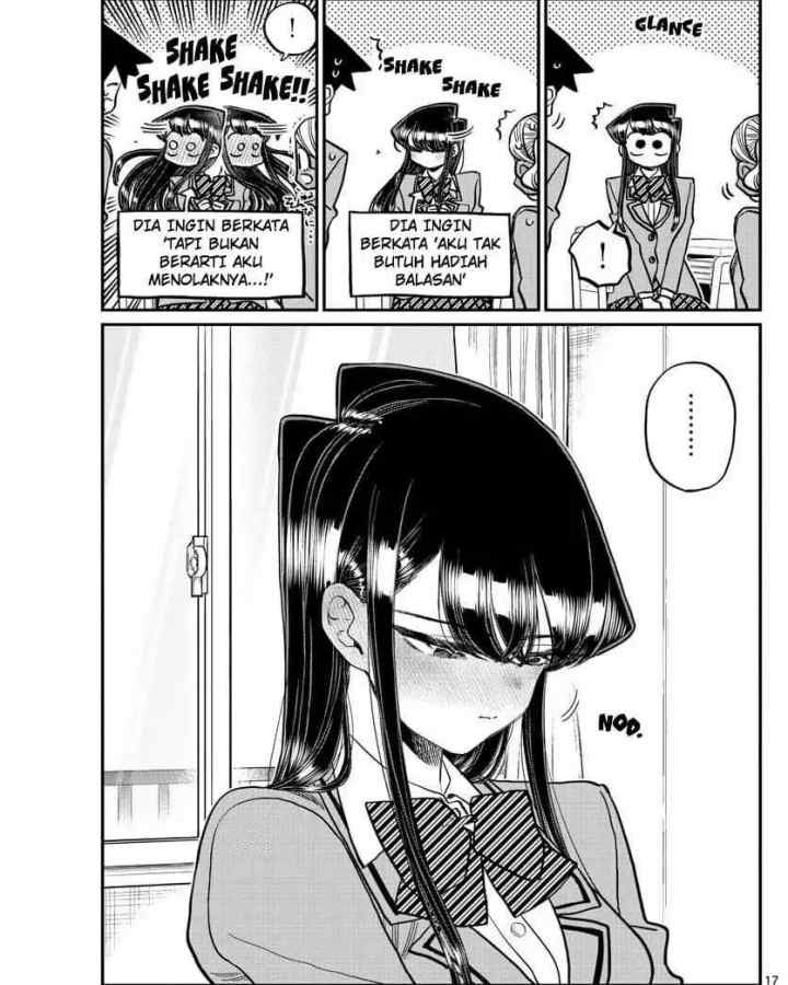 Komi-san wa Komyushou Desu chapter 316 halaman 17