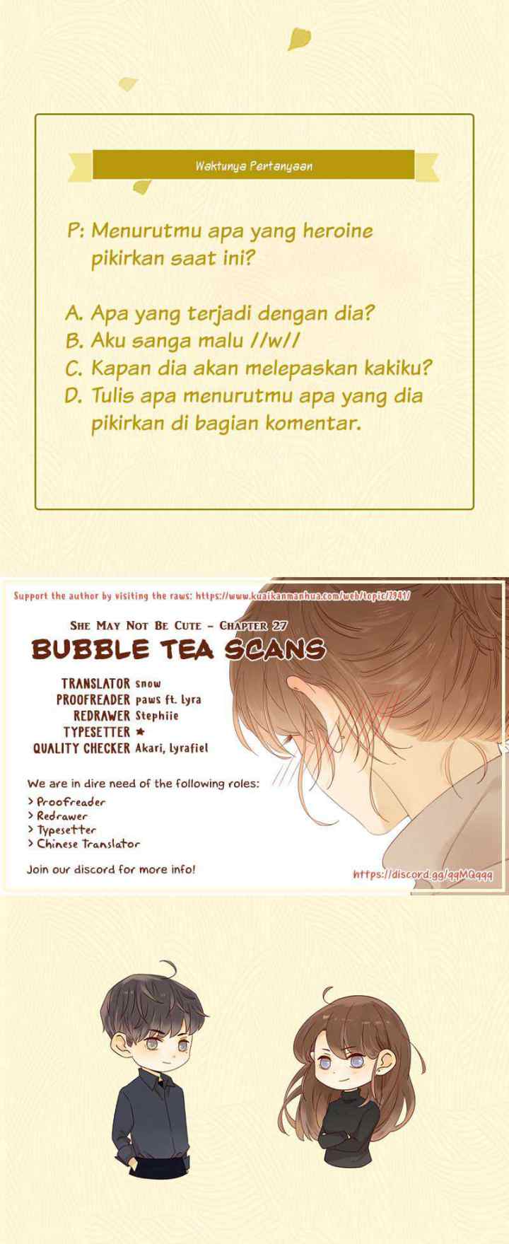 She May Not Be Cute chapter 27 halaman 15