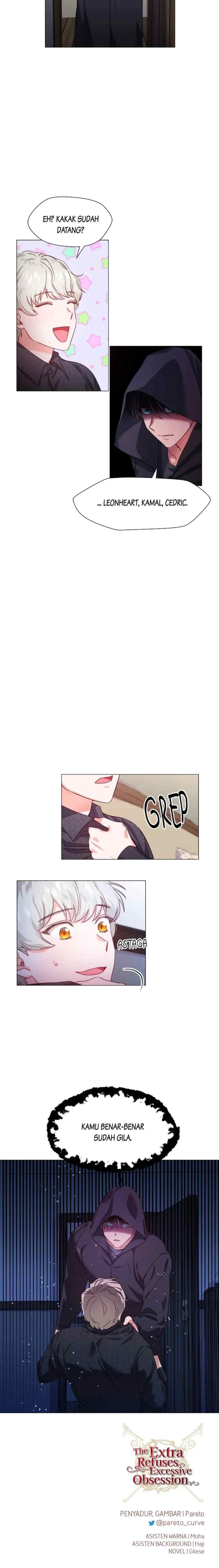 Extras Don't Want to be Overly Obsessed chapter 11 halaman 13
