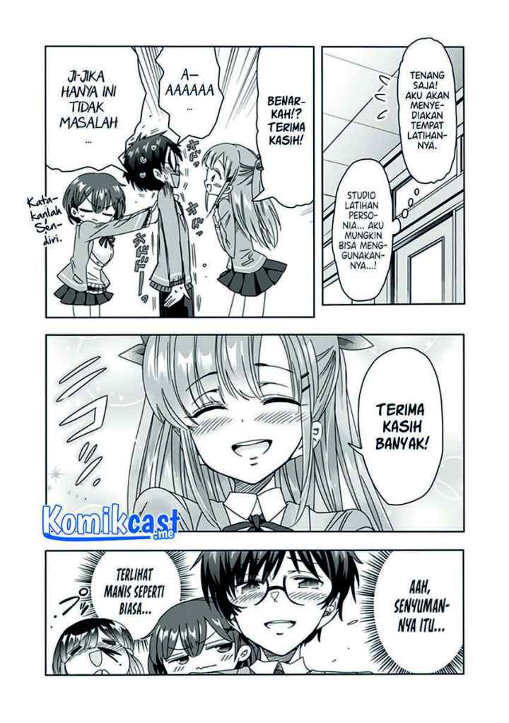 Class de Inkya no Ore ga Jitsu wa Daininki Band no Vocal na Ken chapter 13 halaman 15