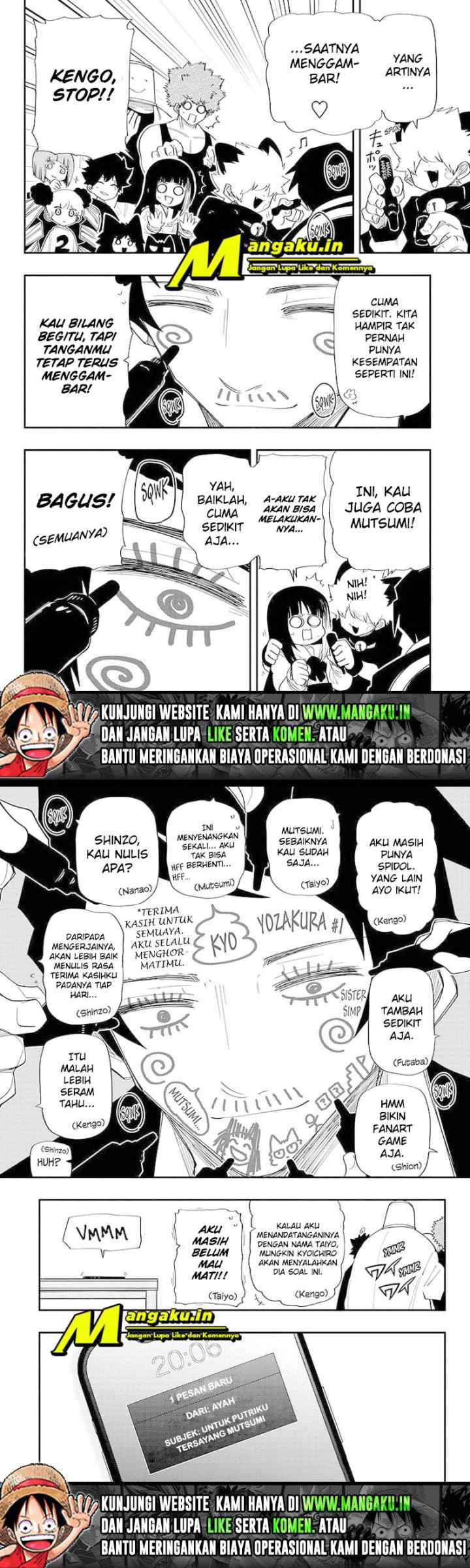 Mission: Yozakura Family chapter 130 halaman 19