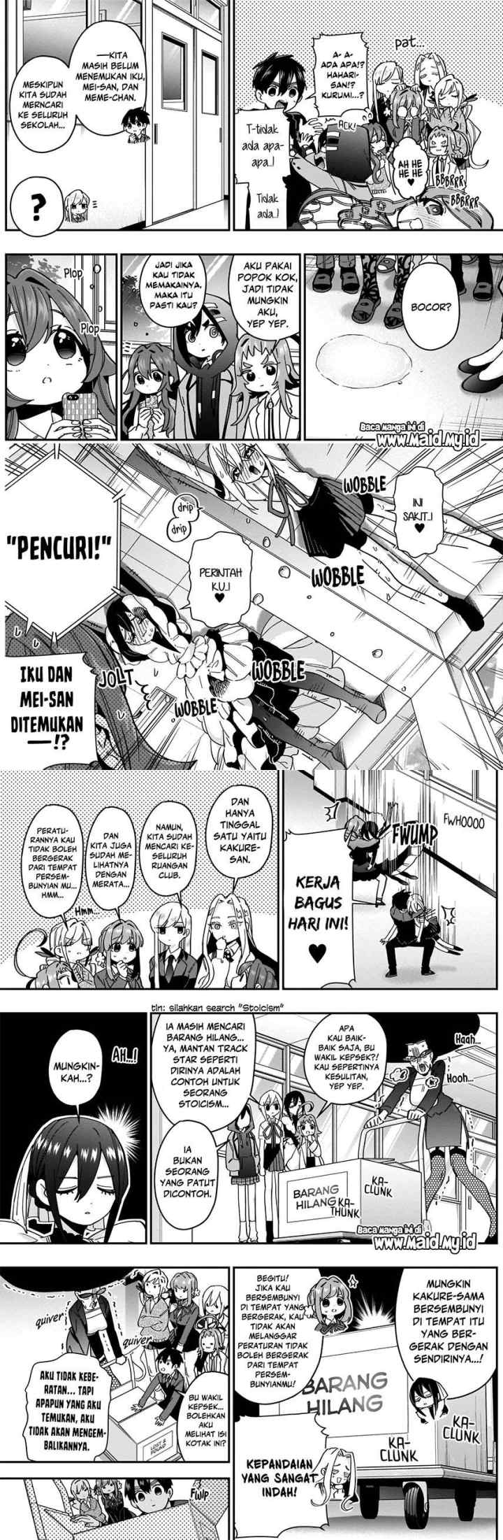 Kimi no Koto ga Dai Dai Dai Dai Daisuki na 100-ri no Kanojo chapter 46 halaman 8