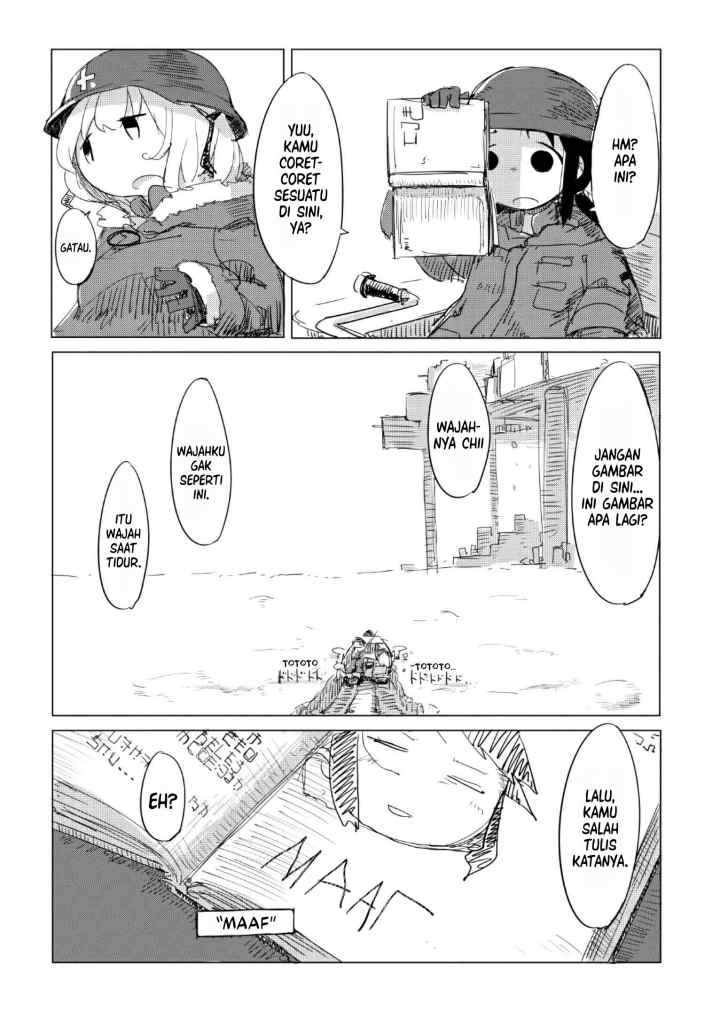 Shoujo Shuumatsu Ryokou chapter 4 halaman 17