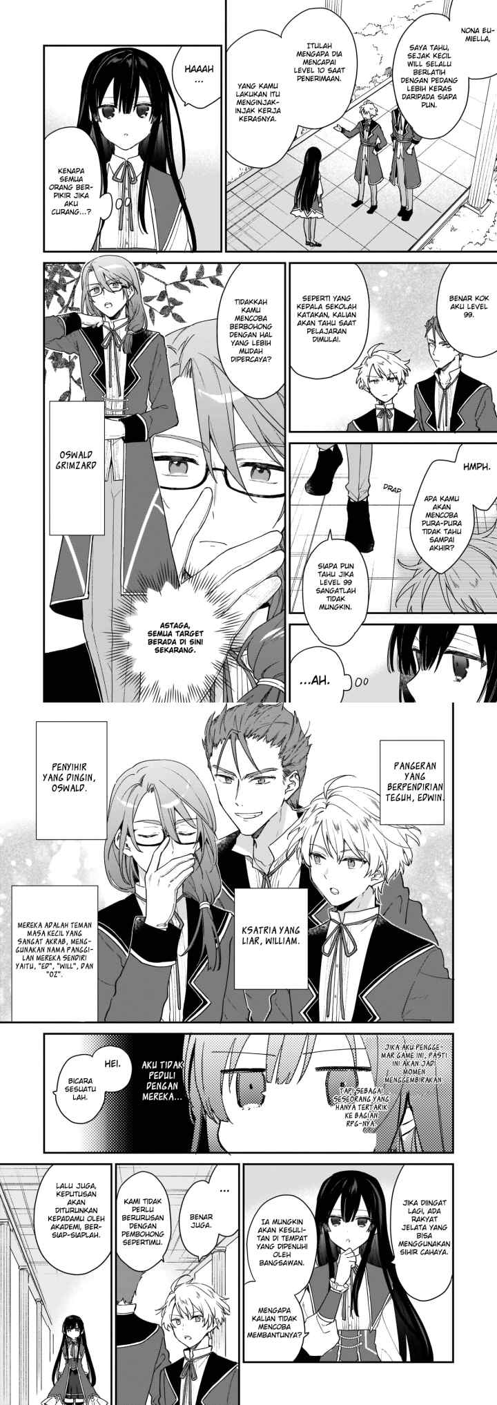Akuyaku Reijou Reberu 99 ~Watashi wa UraBOSU desuga Maou de wa arimasen~ chapter 1 halaman 5
