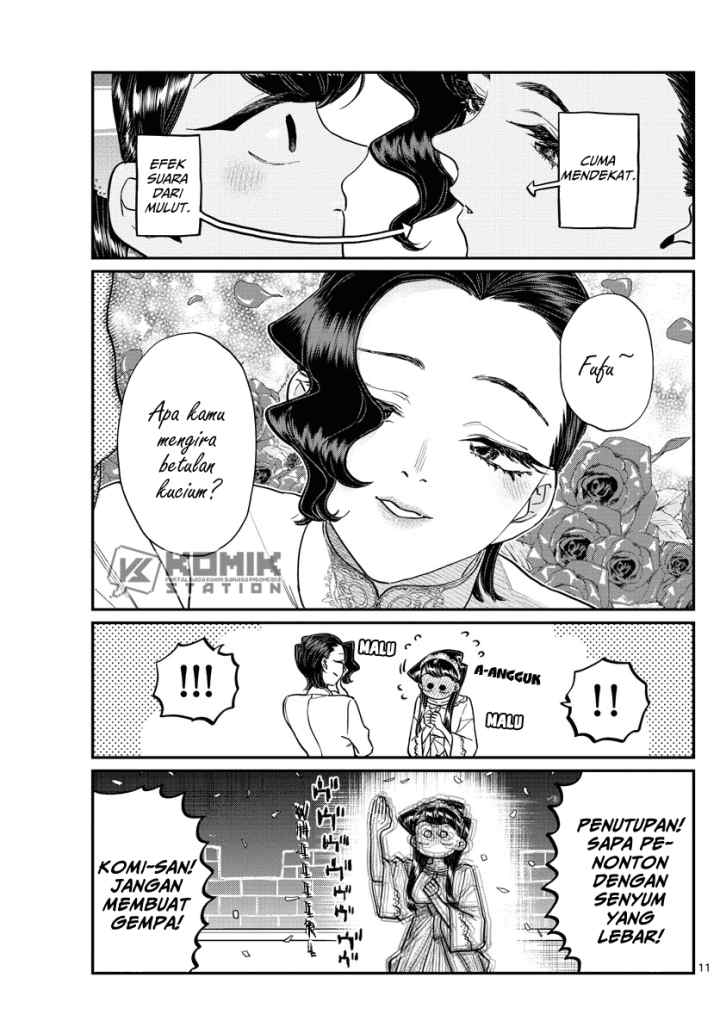 Komi-san wa Komyushou Desu chapter 221 halaman 12
