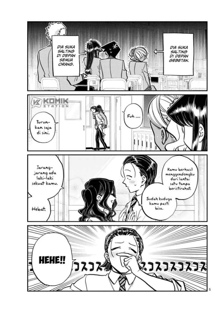 Komi-san wa Komyushou Desu chapter 240 halaman 6