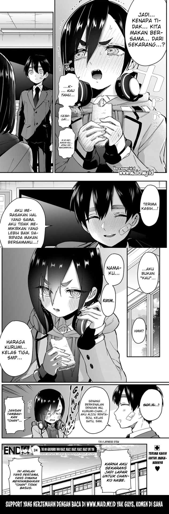 Kimi no Koto ga Dai Dai Dai Dai Daisuki na 100-ri no Kanojo chapter 24 halaman 11