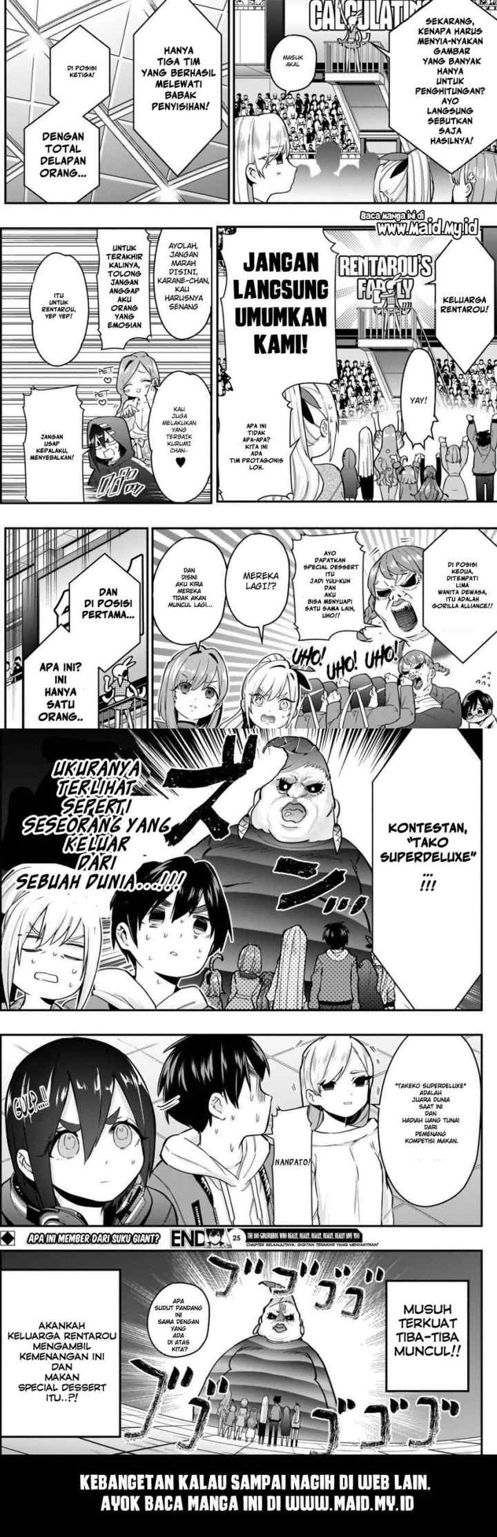 Kimi no Koto ga Dai Dai Dai Dai Daisuki na 100-ri no Kanojo chapter 25 halaman 11
